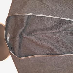 CS830/2024  BLACK WOMAN PONCHO BRAND PARFOIS